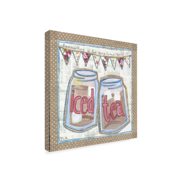 Cherry Pie Studios 'Summer Iced Tea' Canvas Art,14x14